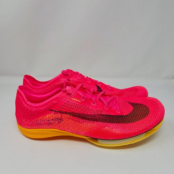 Nike Air Zoom Victory Pink Orange Track Field Shoes Cleats CD4385-600 Size 12 - Picture 5 of 8